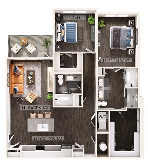 2900 S. 21st Ave 1-3 Beds Apartment for Rent - Photo Gallery 34